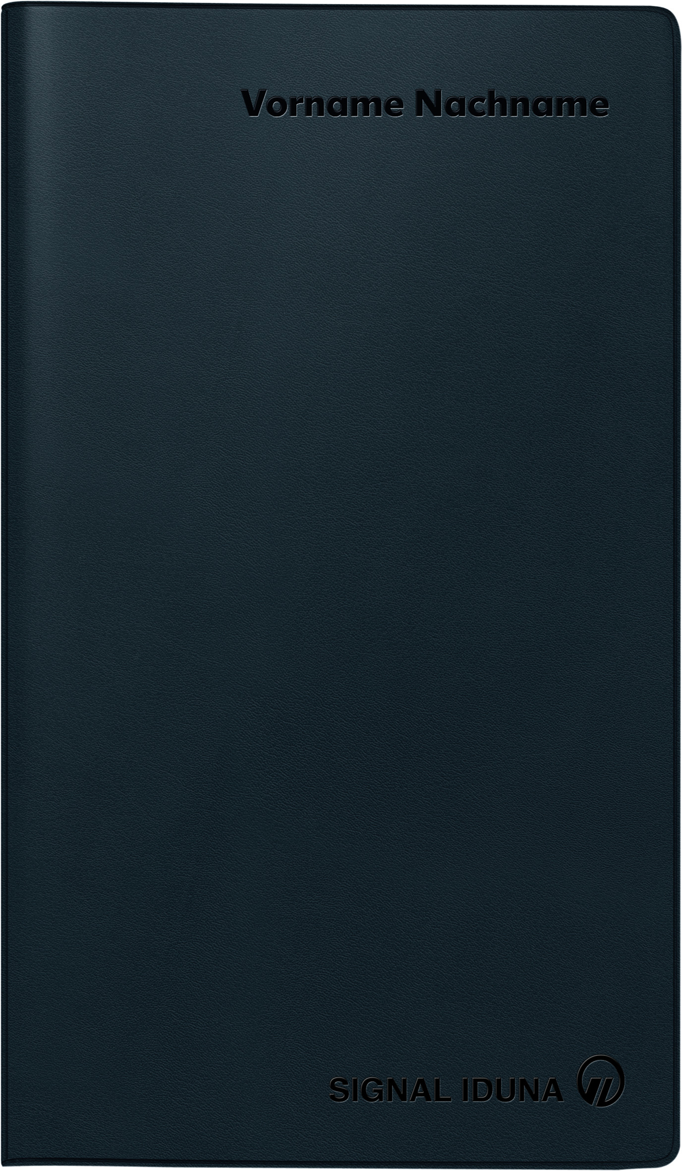 Taschenkalender Mod 758, Fontain schwarz mit Einzelnamen