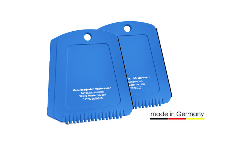 Eiskratzer  (recycelt)  mit Individualdruck  