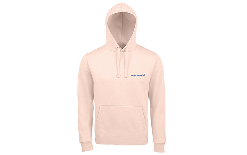 Herren Hoodie Sweat creamy pink