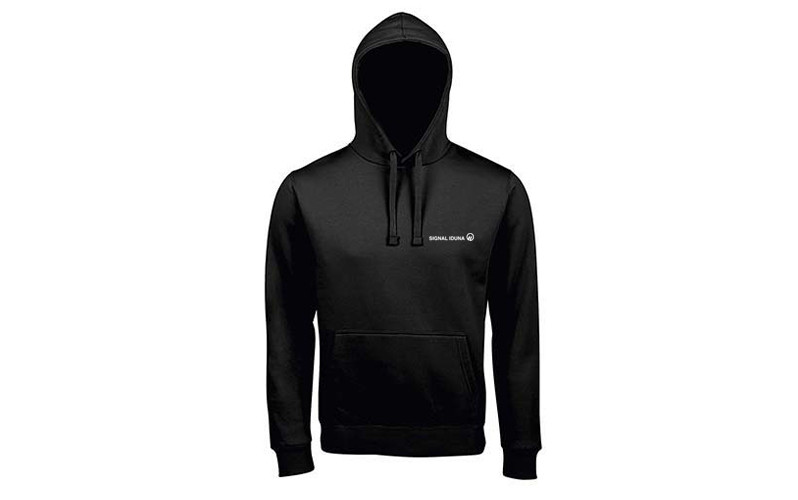 Herren Hoodie Sweat schwarz