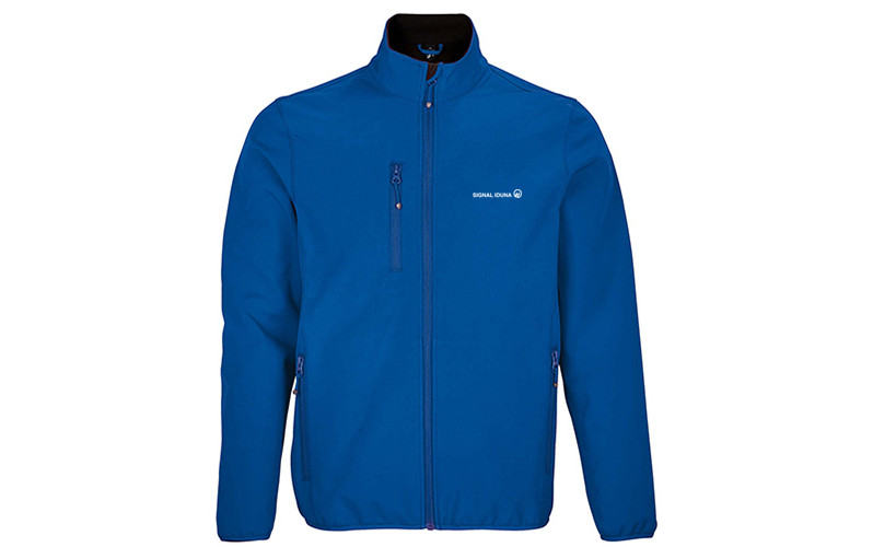 Herren Softshelljacke  royal blue