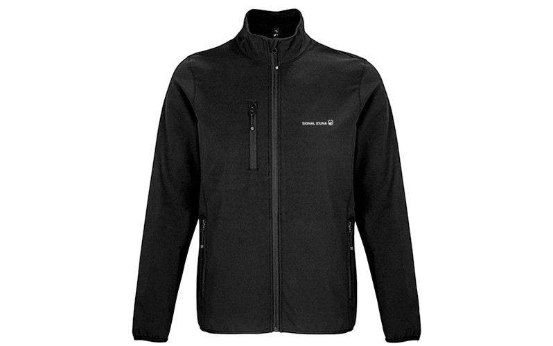 Herren Softshelljacke  schwarz