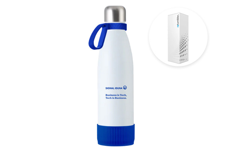 Trinkflasche Business is Tech