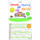 VE 25 Stück Familienkalender „Unsere Familie“ (Korsch)