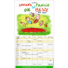 Familienkalender „Unsere Familie“ (Korsch) 2026